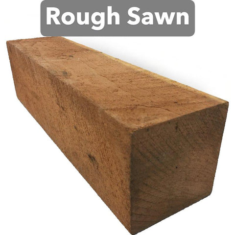 2"x2"x12" KD Cherry Wood Spindle Blank (Rough Sawn)