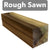 2"x2"x12" KD Rainbow Poplar Wood Spindle Turning Blank (Rough Sawn)