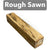2"x2"x6" KD Spalted Beech Wood Spindle Turning Blank (Rough Sawn)