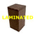 6"x6"x6" KD Sapele 3 PIECE LAMINATED Wood Vessel Vase Urn Turning Blank