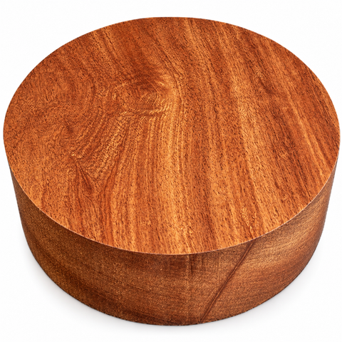 4"x2" KD Sapele Wood Bowl Turning Blank
