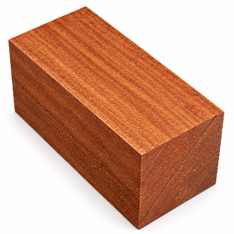 1.5"x1.5"x18" KD Sapele Wood Spindle Turning Blank