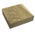 4"x4"x2" KD Sassafras Square Wood Platter Turning Blank