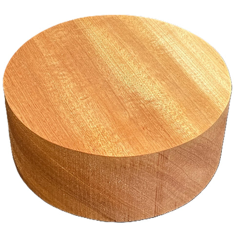 5"x3" KD Sipo Mahogany Wood Bowl Turning Blank