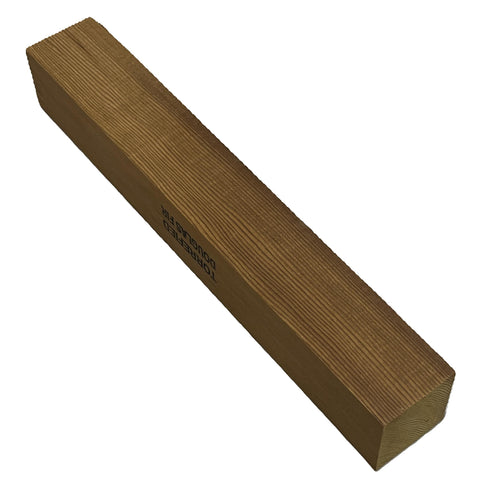 2"x2"x6" KD Torrefied Douglas Fir Wood Spindle Turning Blank