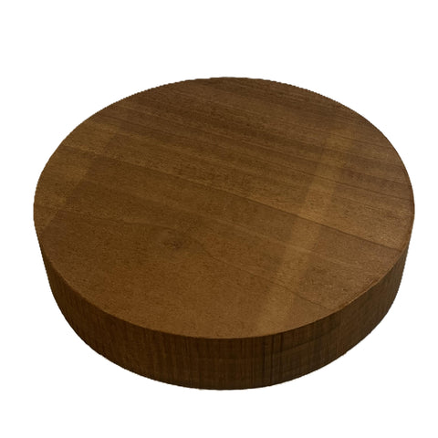 10"x2" KD Torrefied Poplar Wood Platter Turning Blank