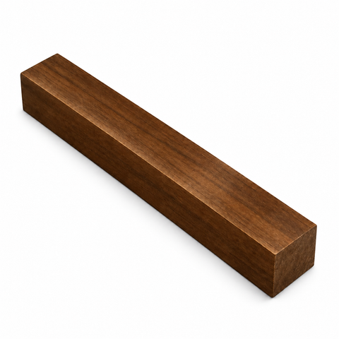 1.5"x1.5"x12" KD Torrefied Poplar Wood Spindle Turning Blank
