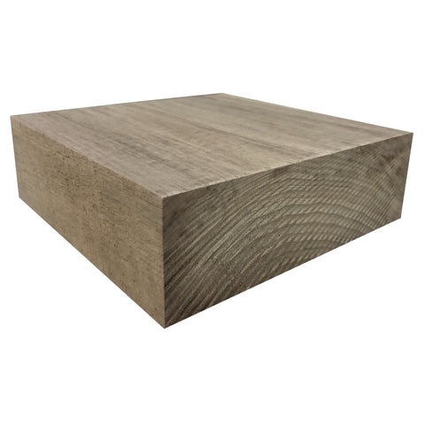 5"x5"x3" KD Black Walnut Wood Square Turning Blank