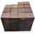 Original unfinished wenge turning blanks on a white background