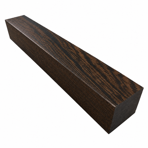 3"x3"x12" KD Wenge Wood Spindle Turning Blank