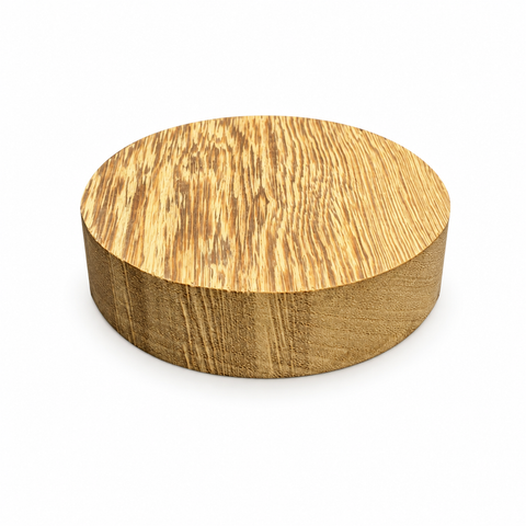 11"x2" KD White Wenge Wood Platter Turning Blank