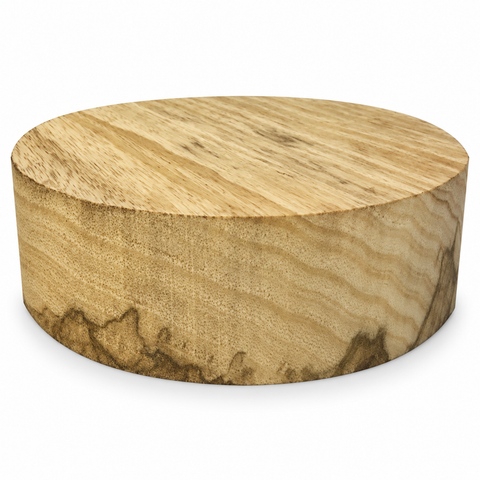 15"x2" KD MONSTER White Limba Wood Platter Turning Blank