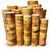Kiln dried yellowheart round bowl turning blanks