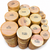 Kiln dried yellowheart round bowl turning blanks