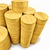 Yellowheart round bowl turning blank stacks