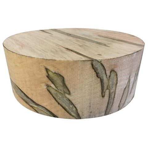12"x2" Ambrosia Maple Wood Platter Turning Blank