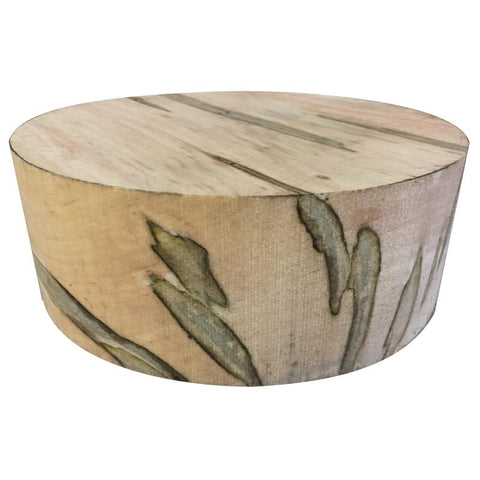 6"x4" KD Ambrosia Maple Wood Bowl Turning Blank