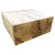 5"x5"x2" KD Ambrosia Maple Wood Square Turning Blank