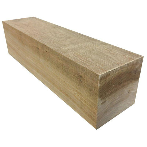4"x4"x6" KD Elm Wood Spindle Turning Blank