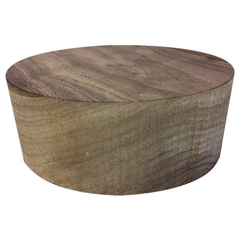 6"x2" KD Black Walnut Wood Bowl Turning Blank