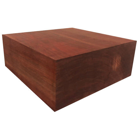 6"x6"x3" Bloodwood Wood Square Turning Blank