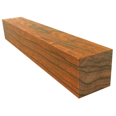 2"x2"x12" AD Cocobolo Wood Spindle Turning Blank