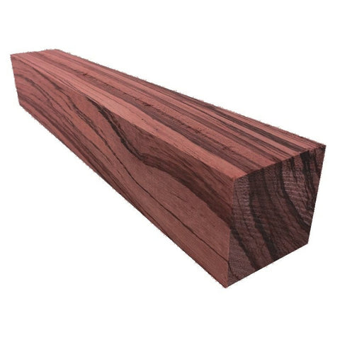2"x2"x18" KD Ebiara Wood Spindle Turning Blank