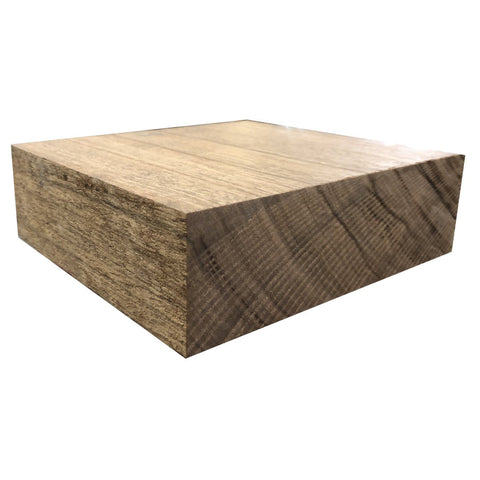 5"x5"x2" KD Etimoe Wood Square Turning Blank