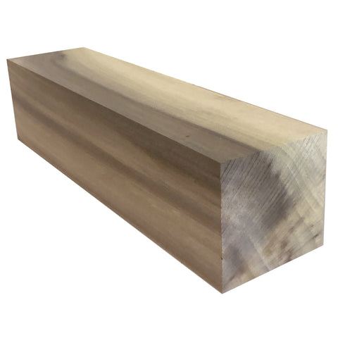 4"x4"x6" KD Rainbow Poplar Wood Spindle Turning Blank