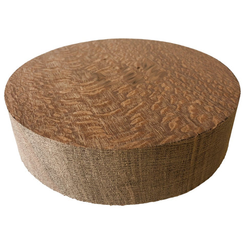 14"x2" KD Brazilian Lacewood Wood Platter Turning Blank