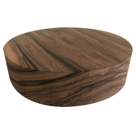 9"x2" KD Morado Wood Platter Turning Blank
