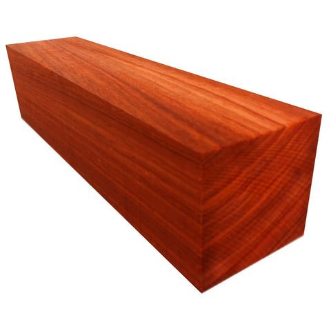 3"x3"x6" KD Padauk Wood Spindle Turning Blank