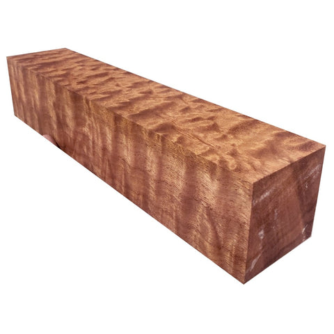 1.5"x1.5"x12" KD Pomelle Sapele Wood Spindle Turning Blank (#0000)