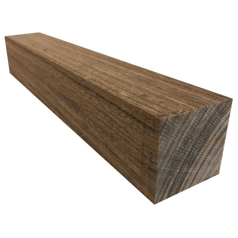 1.5"x1.5"x12" KD Shedua Wood Spindle Turning Blank