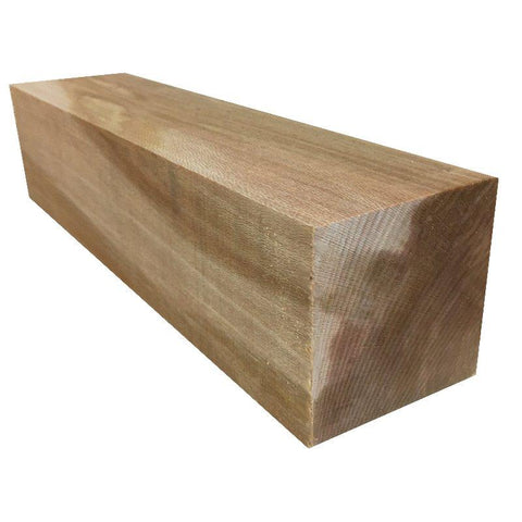 4"x4"x18" KD Sycamore Wood Spindle Turning Blank