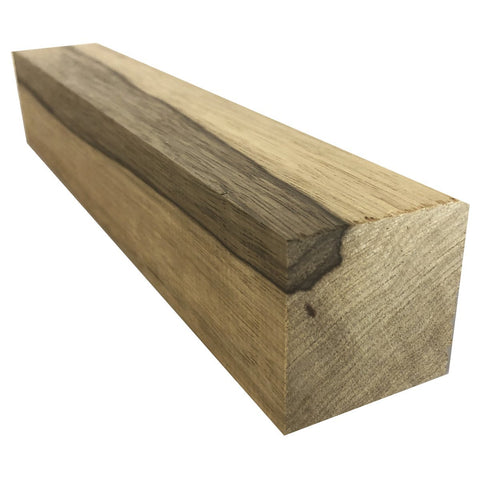 3"x3"x6" KD White Limba Wood Spindle Turning Blank