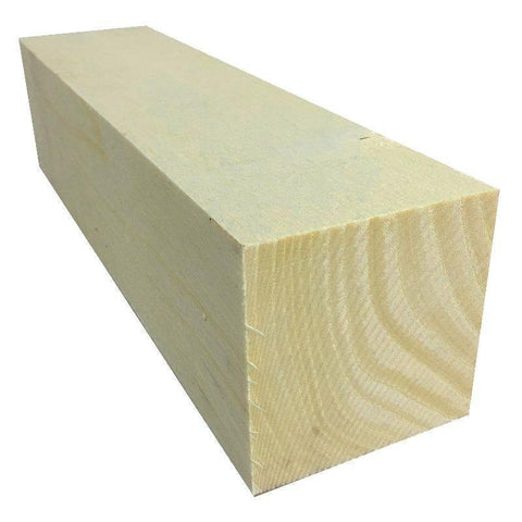 3"x3"x12" KD Ash Wood Spindle Turning Blank