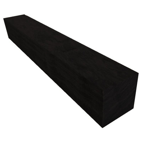 1.5"x1.5"x8" KD African Blackwood Wood Spindle Turning Blank