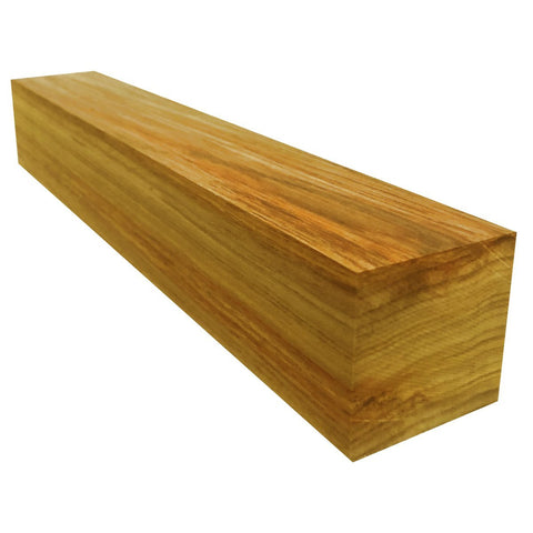 3"x3"x18" KD Canarywood Wood Spindle Turning Blank