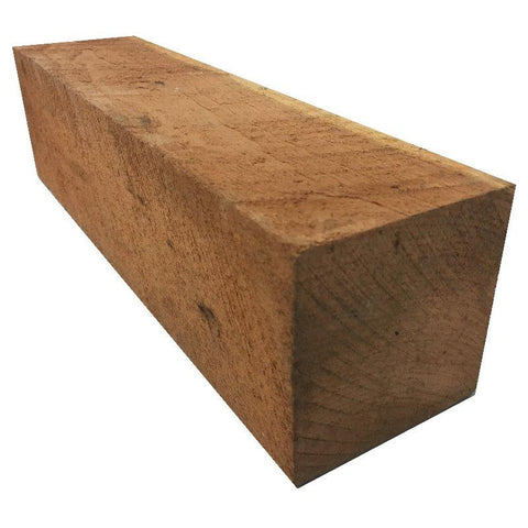 3"x3"x12" KD Cherry Wood Spindle Blank (Rough Sawn)
