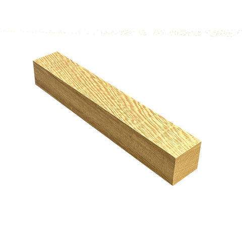 2"x2"x6" KD White Wenge Wood Spindle Turning Blank