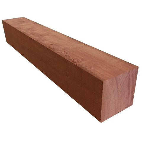 4"x4"x24" KD Makore Wood Spindle Turning Blank