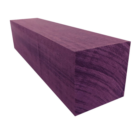 Purpleheart Wood Spindle Turning Blank