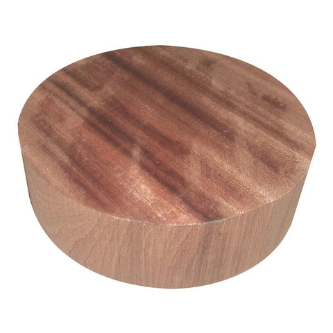 5"x2" KD Ribbon Sapele Wood Bowl Turning Blank