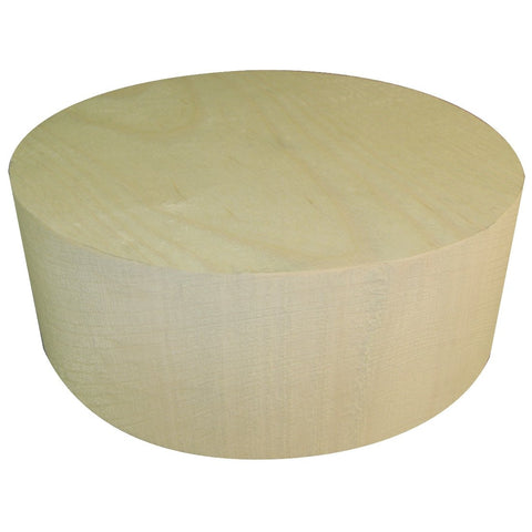 9"x4" KD Hard Maple Wood Bowl Turning Blank