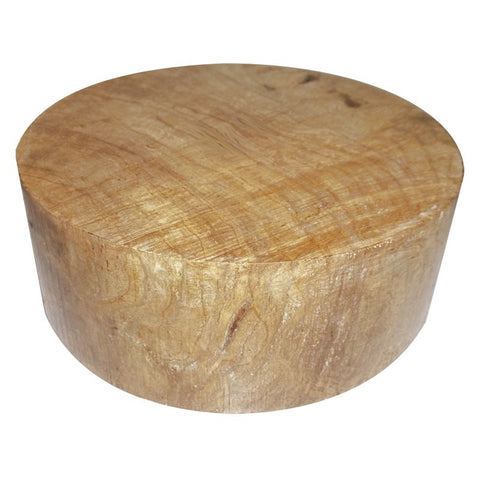 9"x2" White Oak Burl Wood Platter Turning Blank
